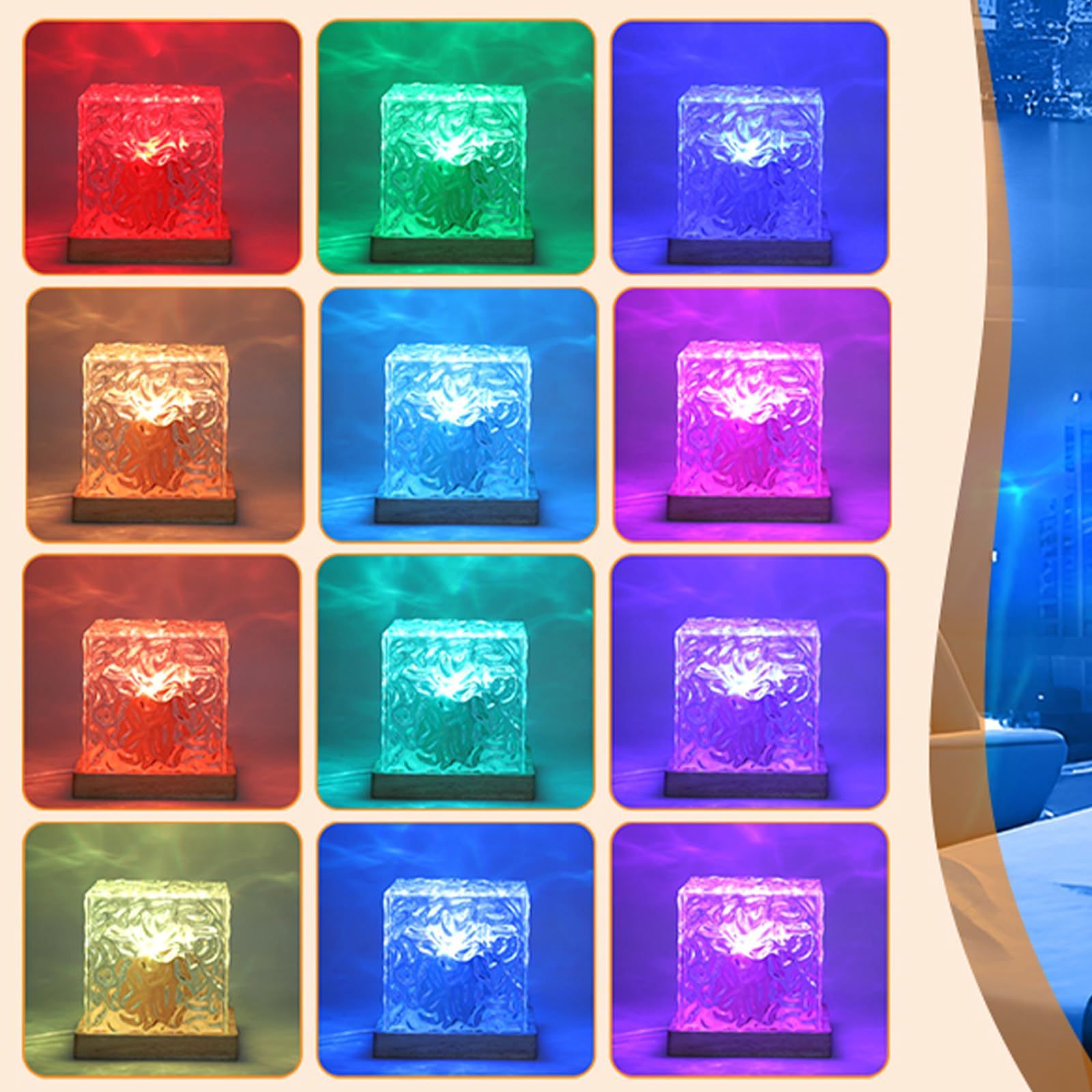 人気商品】aurora オーロラランプ【リモコン付き/16色変換/明るさ調節】ダイナミック回転ウォーターリップル lamp ランプ 人気 海ライト  プロジェクターライト 水面 ライト ナイトライト パーティー/卒業祝い/誕生日 室内装飾用 プレゼント（電源コ - メルカリ