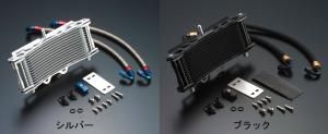 【新品・5営業日で発送】Active ACTIVE/14051025B OILクーラーステーSET ラウンド 9-10R BLK仕様 CBX400F ステーのみ