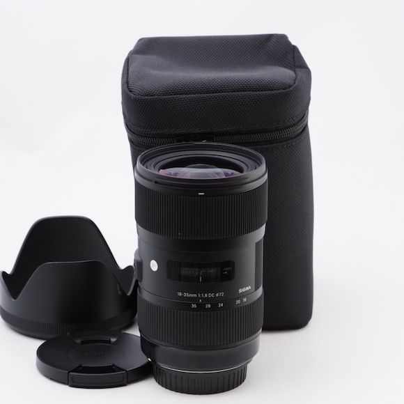 SIGMA レンズ 18-35mm F1.8 DC HSM（Canonマウント）-