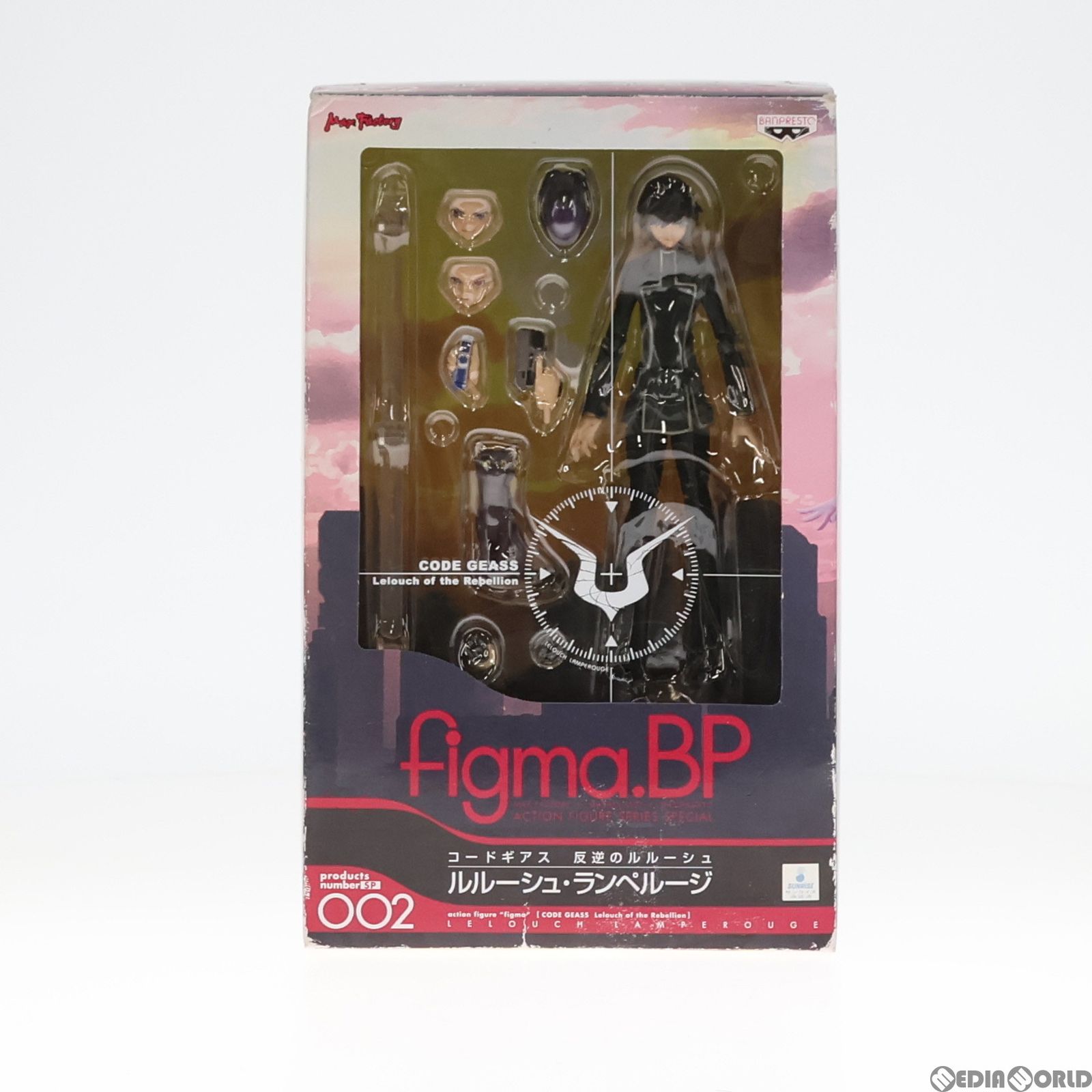 コードギアスfigma.BP ルルーシュ・ランペルージ 002 ABS＆PVC塗装済み可動フィギュア figma.BP コードギアス 反逆の