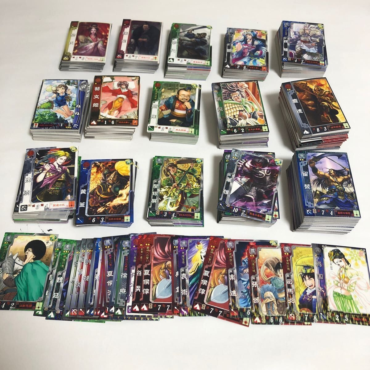 1000枚弱 三国志大戦 戦国大戦 まとめ カード 有名絵師 岩明均