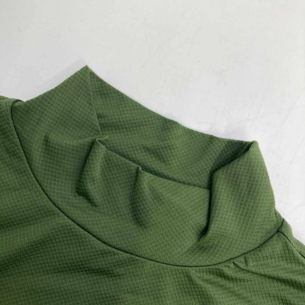サイズ：M AND PER SE アンパスィ 2024年 長袖ハイネックインナーTシャツ  グリーン系 [240101443987] ゴルフウェア レディース ストスト サイズ：M AND PER SE アンパスィ 2024年 長袖ハイネック