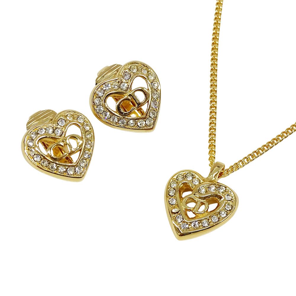 ディオール Dior ネックレス レディース ブランド ラインストーン