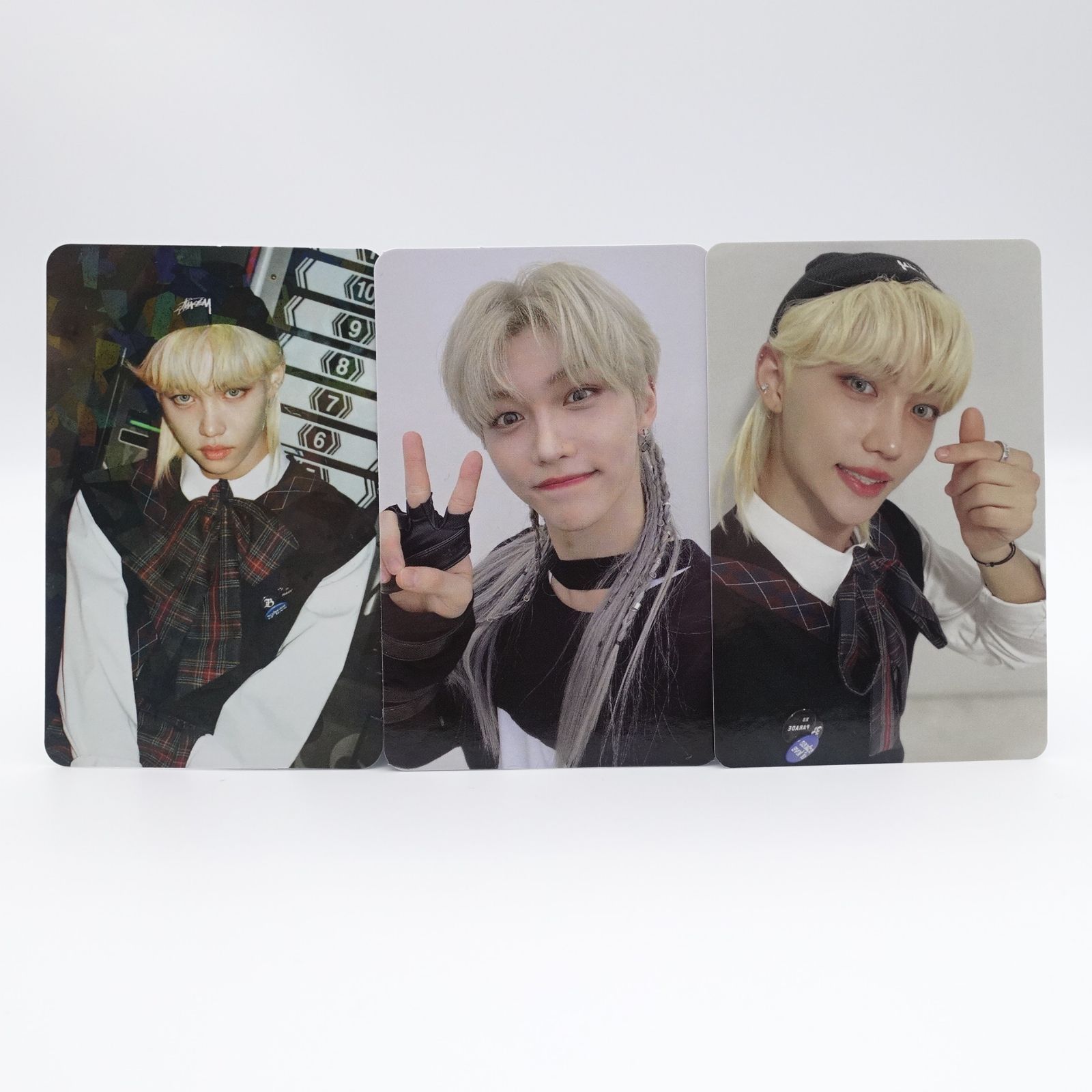 Stray kids NOEASY Official photo card makestar pob hyunjin