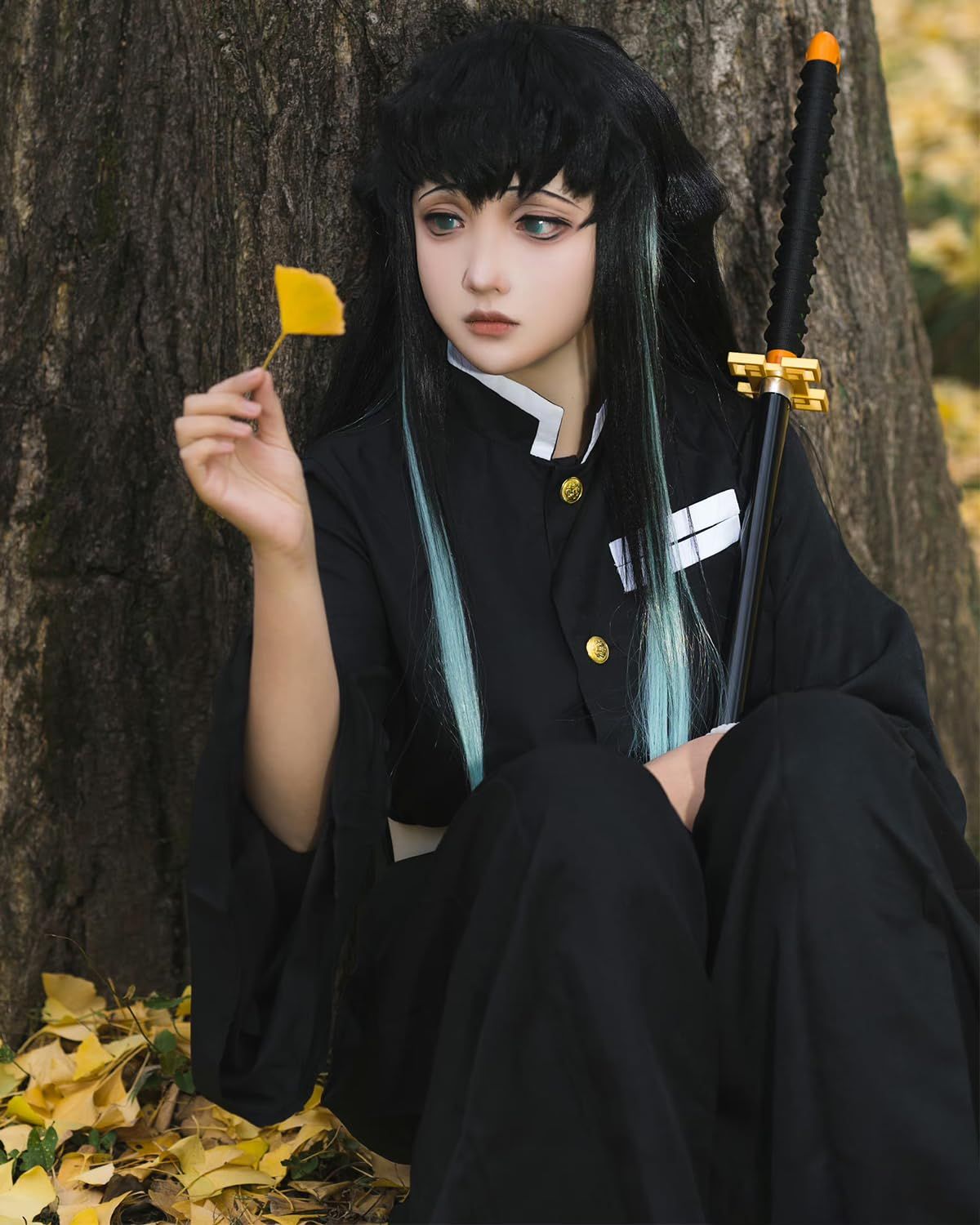 鬼滅の刃 甘露寺蜜璃 コスプレ ハロウィン 鬼殺隊 大人 フルセット