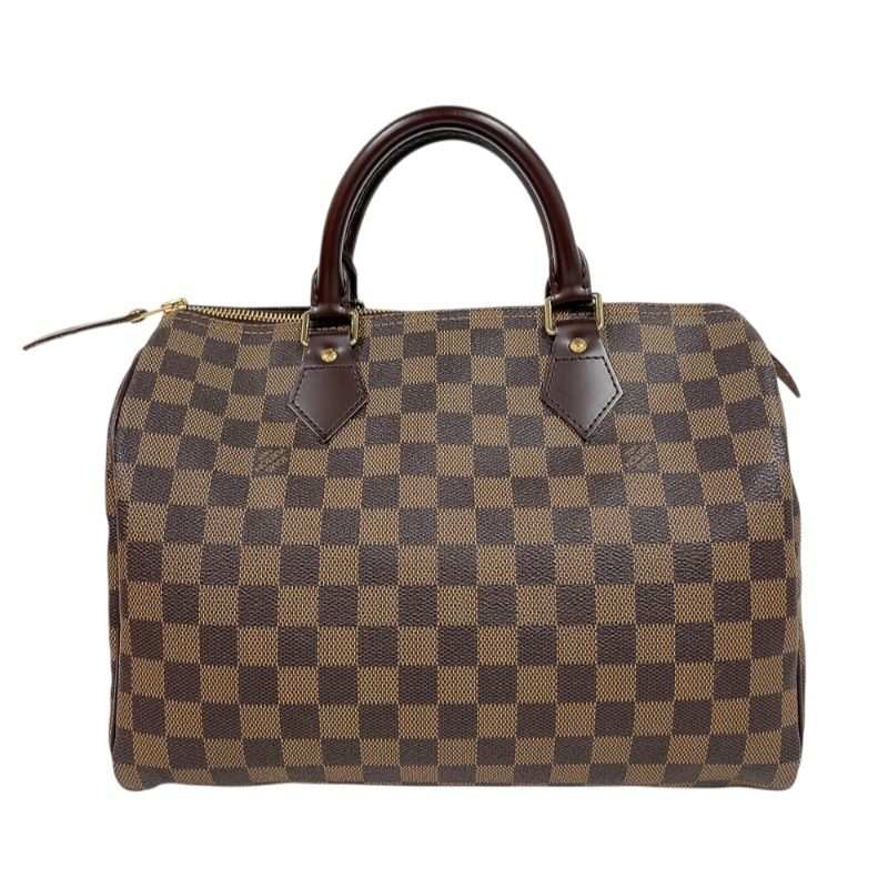 ルイ ヴィトン LOUIS VUITTON スピーディ30 N41531 ブラウン ゴールド金具 ダミエ ユニセックス ボストンバッグ