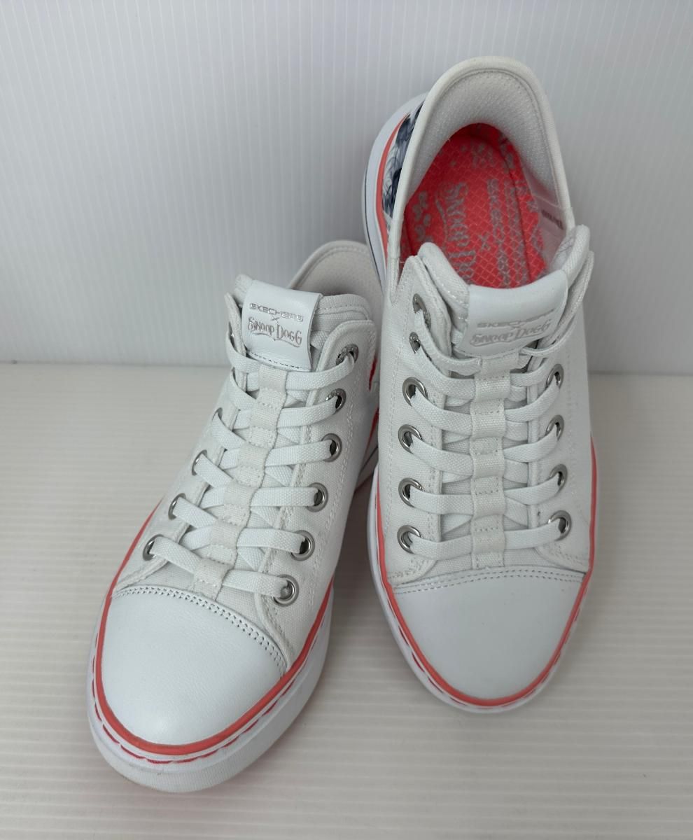 品 SKECHERS×SNOOPDOGG スケッチャーズ×スヌープドッグ コラボスニーカー スヌープ ワン 22.5cm 2510091