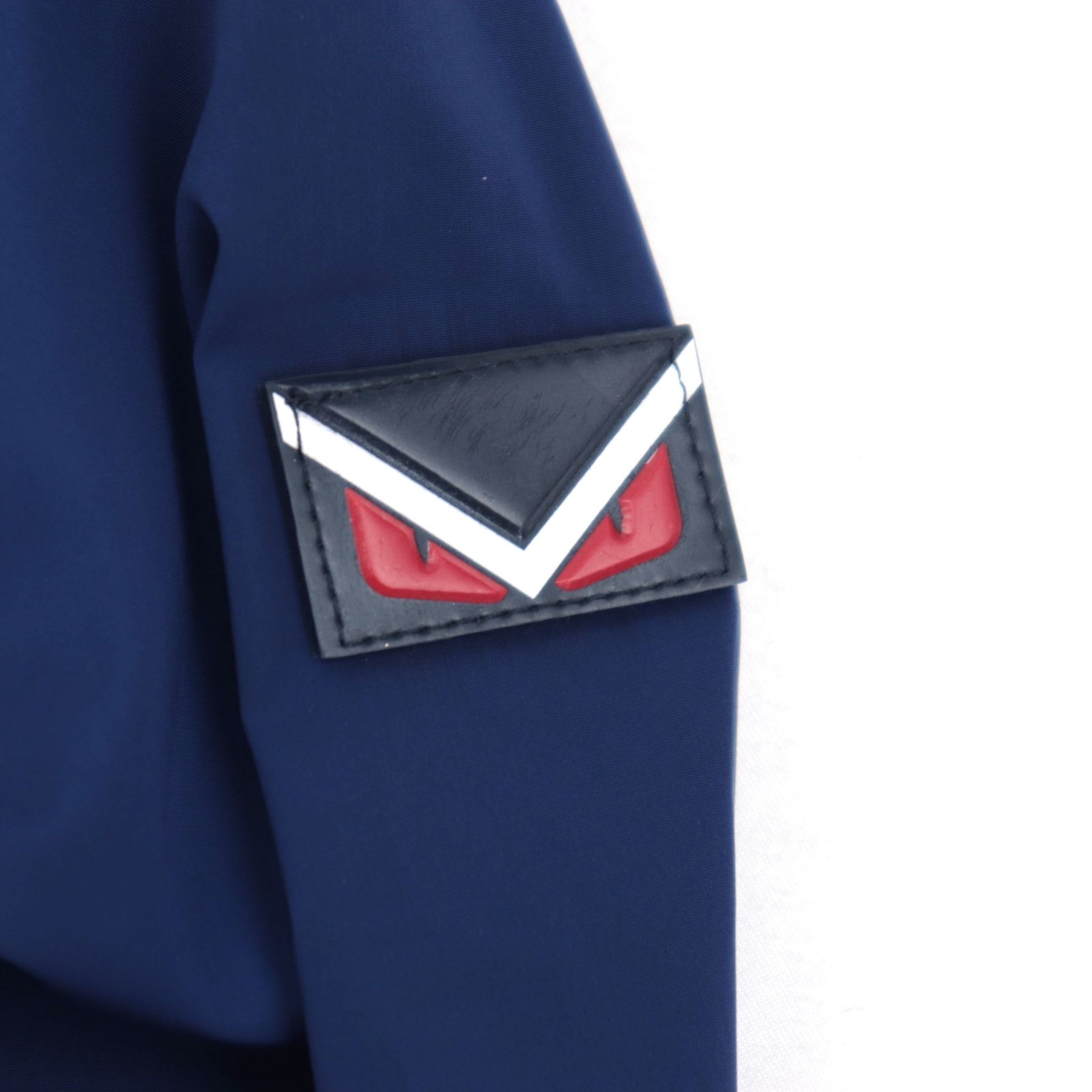 【美品】FENDI フェンディ モンスター ナイロンジャケット サイズ46 中古・古着通販】FENDI (フェンディ) モンスターレザー