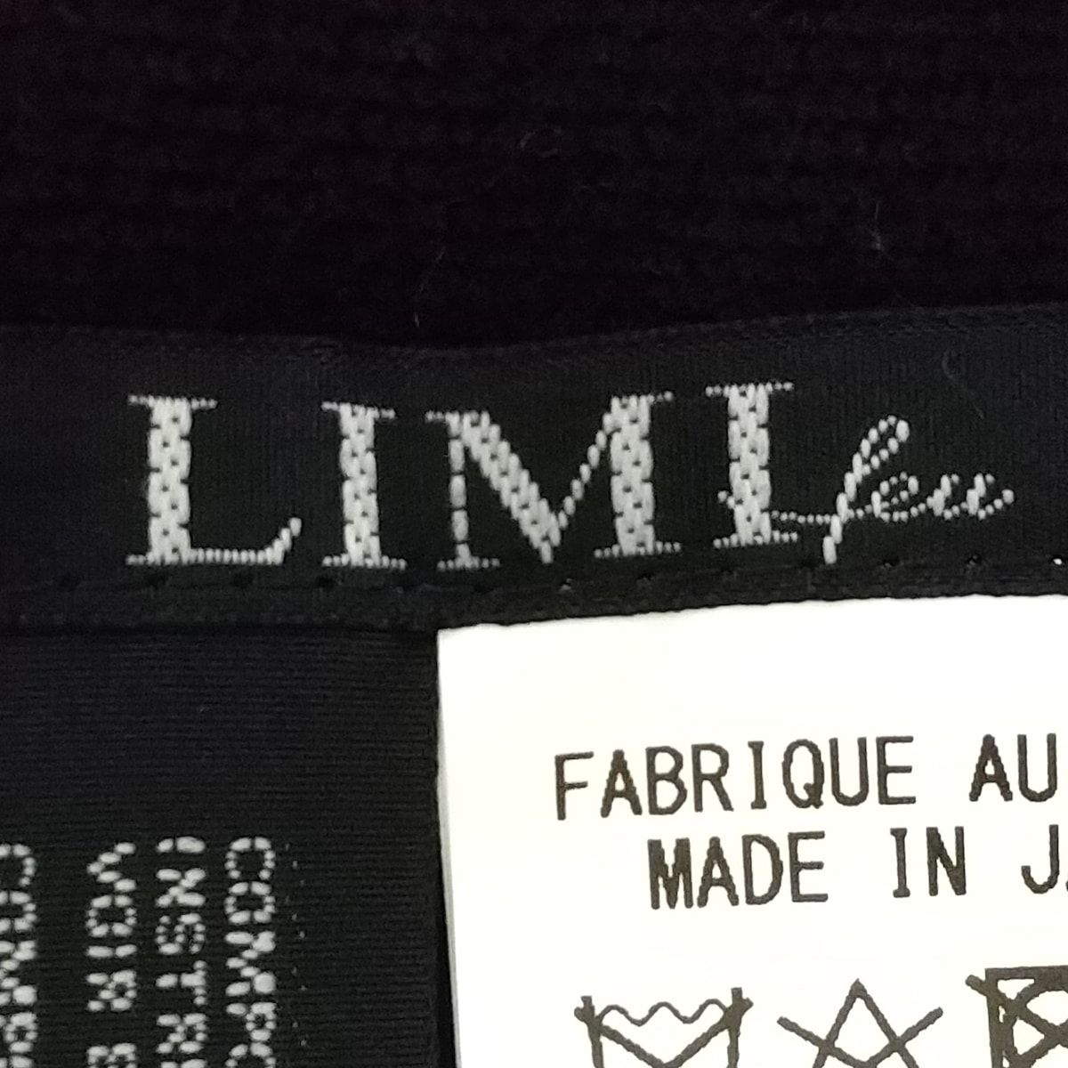 LIMI feu(リミフゥ) コート サイズ2 M レディース - 黒 長袖/冬 ポリエステル、毛