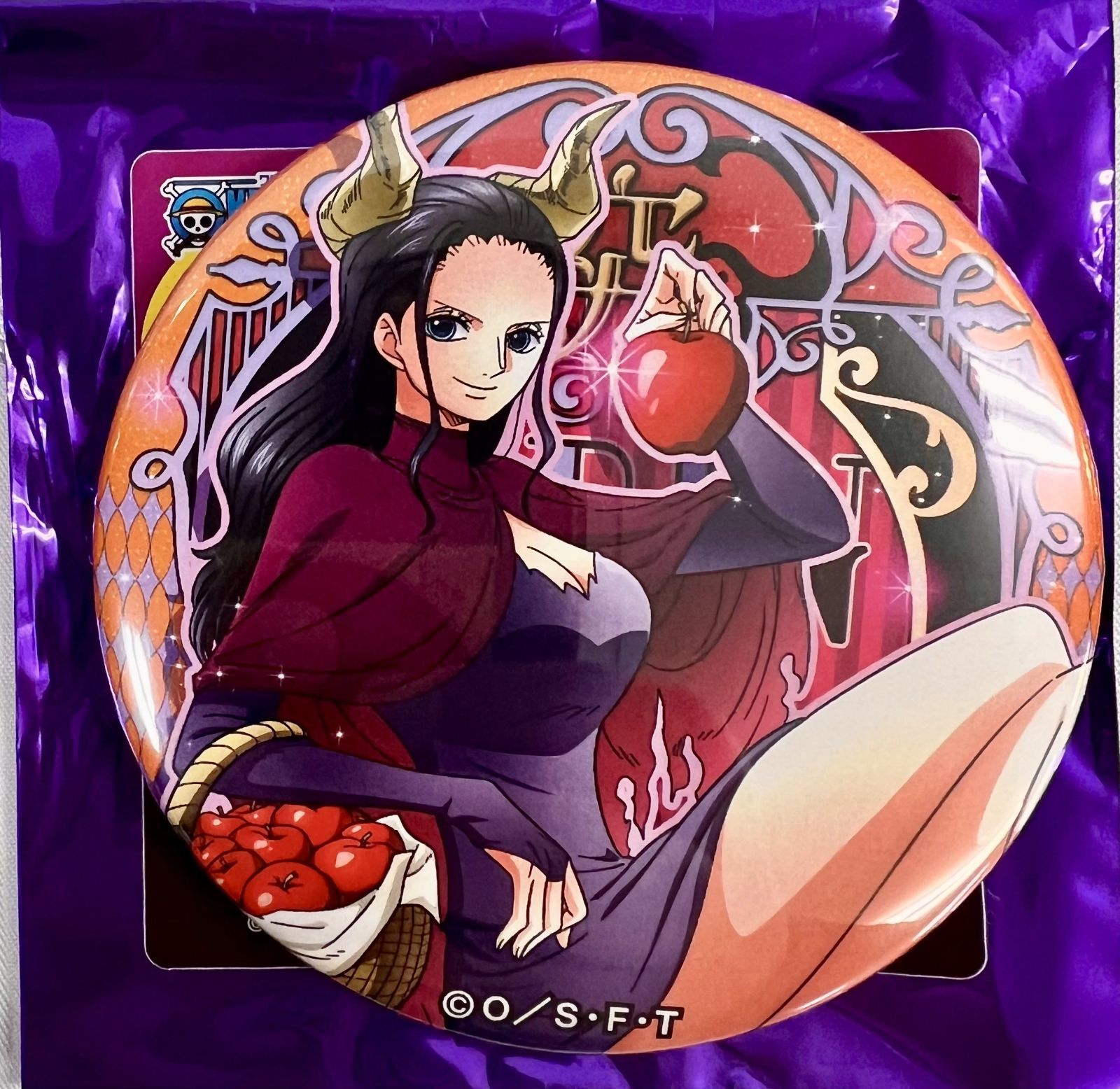 ロビン 缶バッジ ONE PIECE ワンピース コレクション缶バッジ 第7弾 ロビン