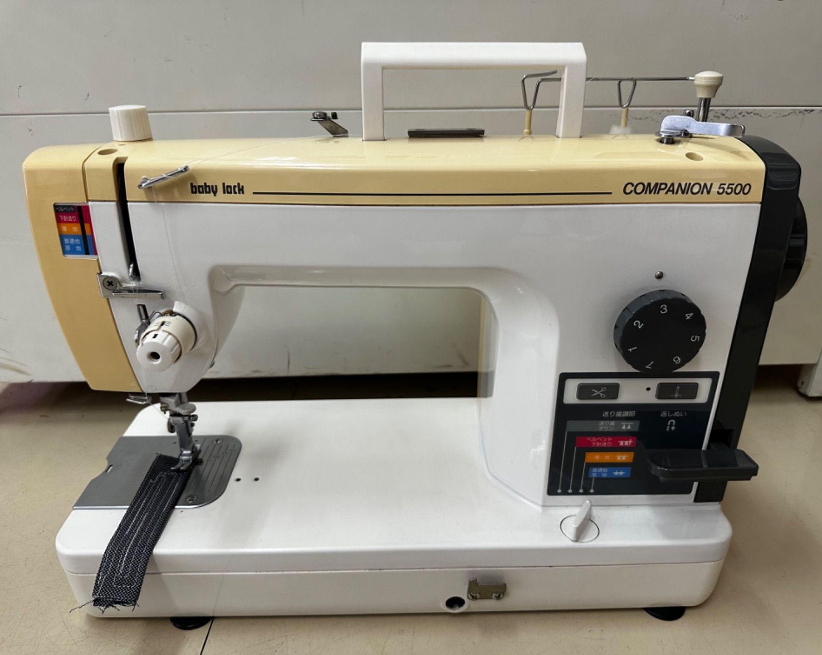 ベビーロック 職業用ミシン コンパニオン 5500 (baby lock