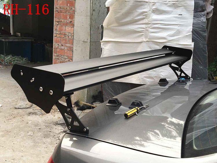 【無料送貨】カーリアウイング メンズ シンプルスタイル 通用型 朗逸対応 アルミ合金クランプ式 スポイラー 116