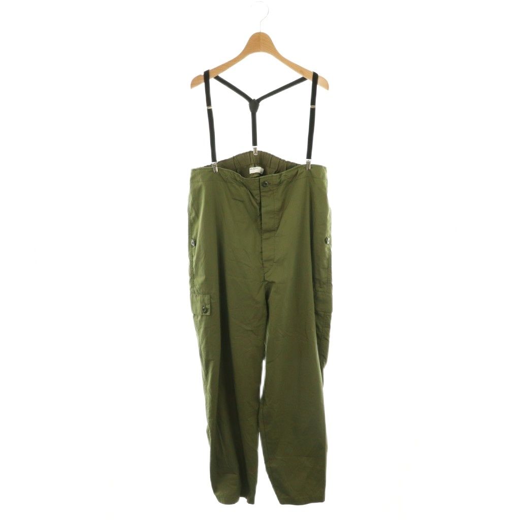 アパルトモン ドゥーズィエムクラス L Appartement DEUXIEME CLASSE 24SS Suspenders Cargo Pant パンツ カーゴ サスペンダー付き 36 カーキ HK OS
