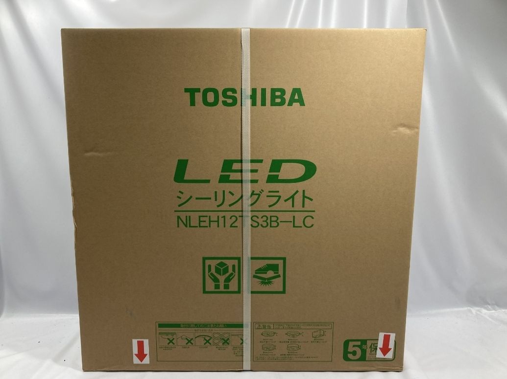 TOSHIBA LEDシーリングライト NLEH12TS3B-LC 12畳用 0508-03