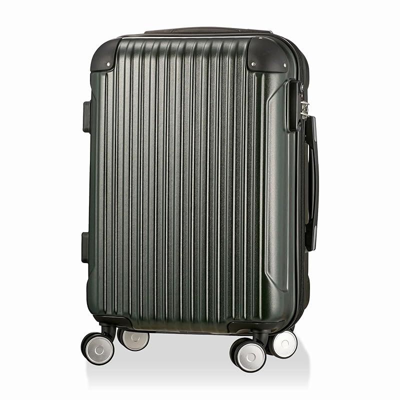 シフレ スーツケース ハードジッパー serio セリオ 拡張機能付 機内持込可 B5851T-S 機内持ち込み可 32L 55 cm 3.1kg マットカーキ 0