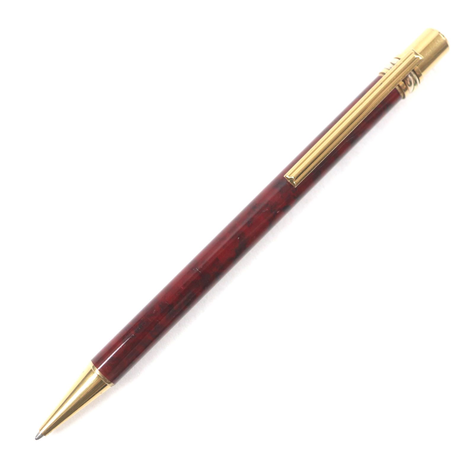 良品▽Cartier カルティエ トリニティ マーブル柄 ロゴ刻印入り