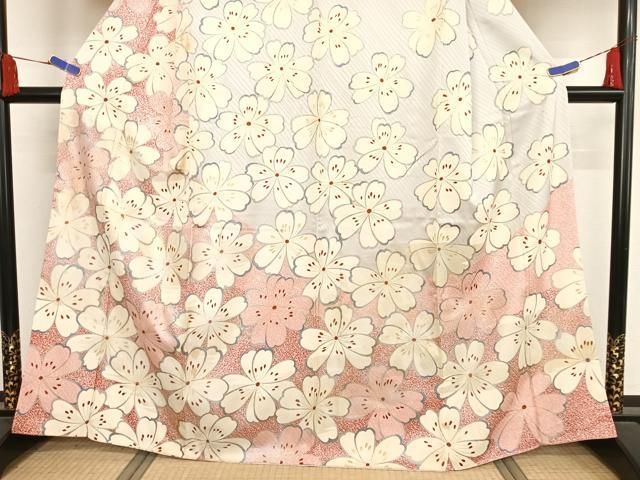 平和屋着物○歌舞伎俳優 六代目 中村児太郎 訪問着 花尽くし