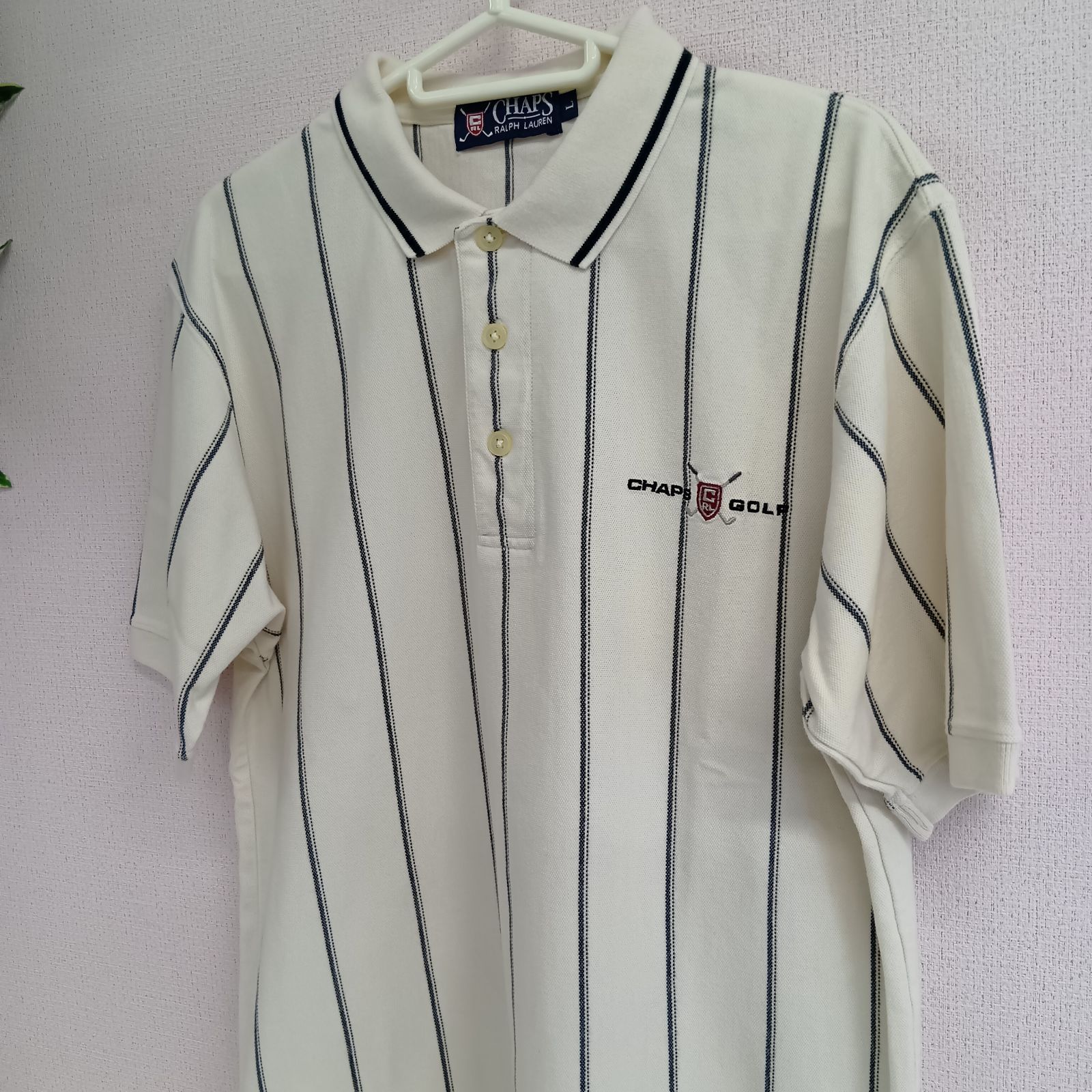 古着 CHAPS RALPH LAUREN 半袖Tシャツ ベージュ L 古着 CHAPS RALPH LAUREN 半袖Tシャツ ベージュ L - メルカリ