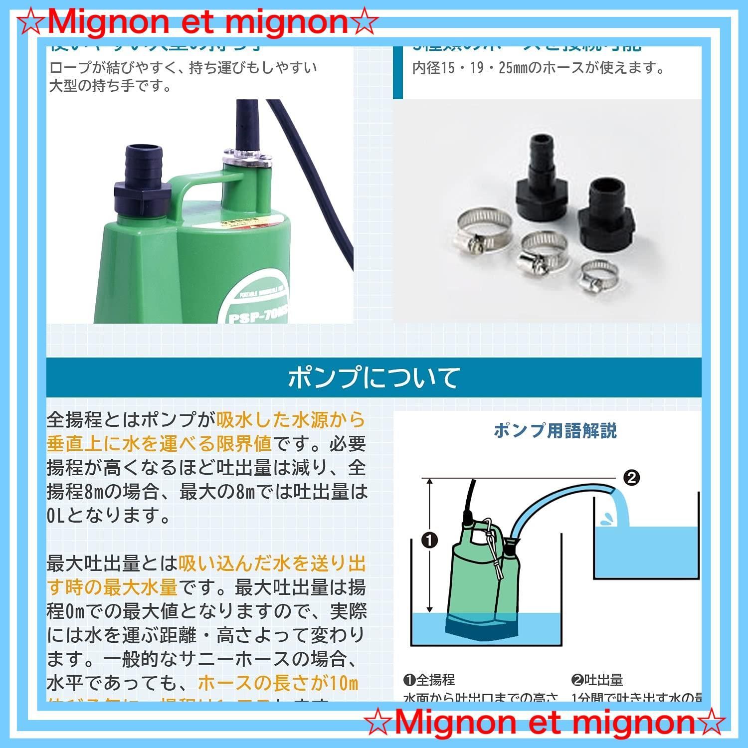 水中ポンプ