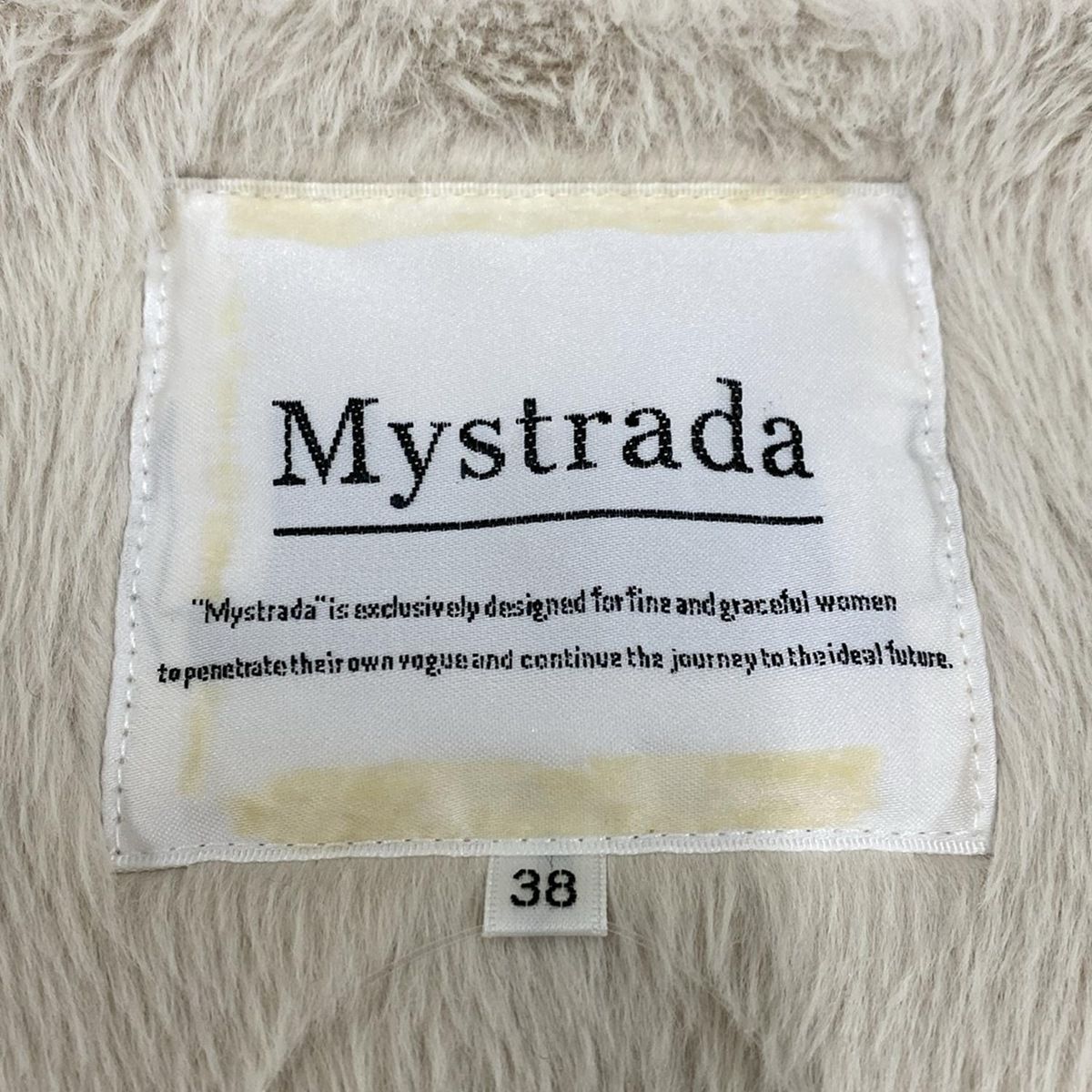 mystrada　ライダース Mystrada(マイストラーダ) ライダースジャケット サイズ38 M