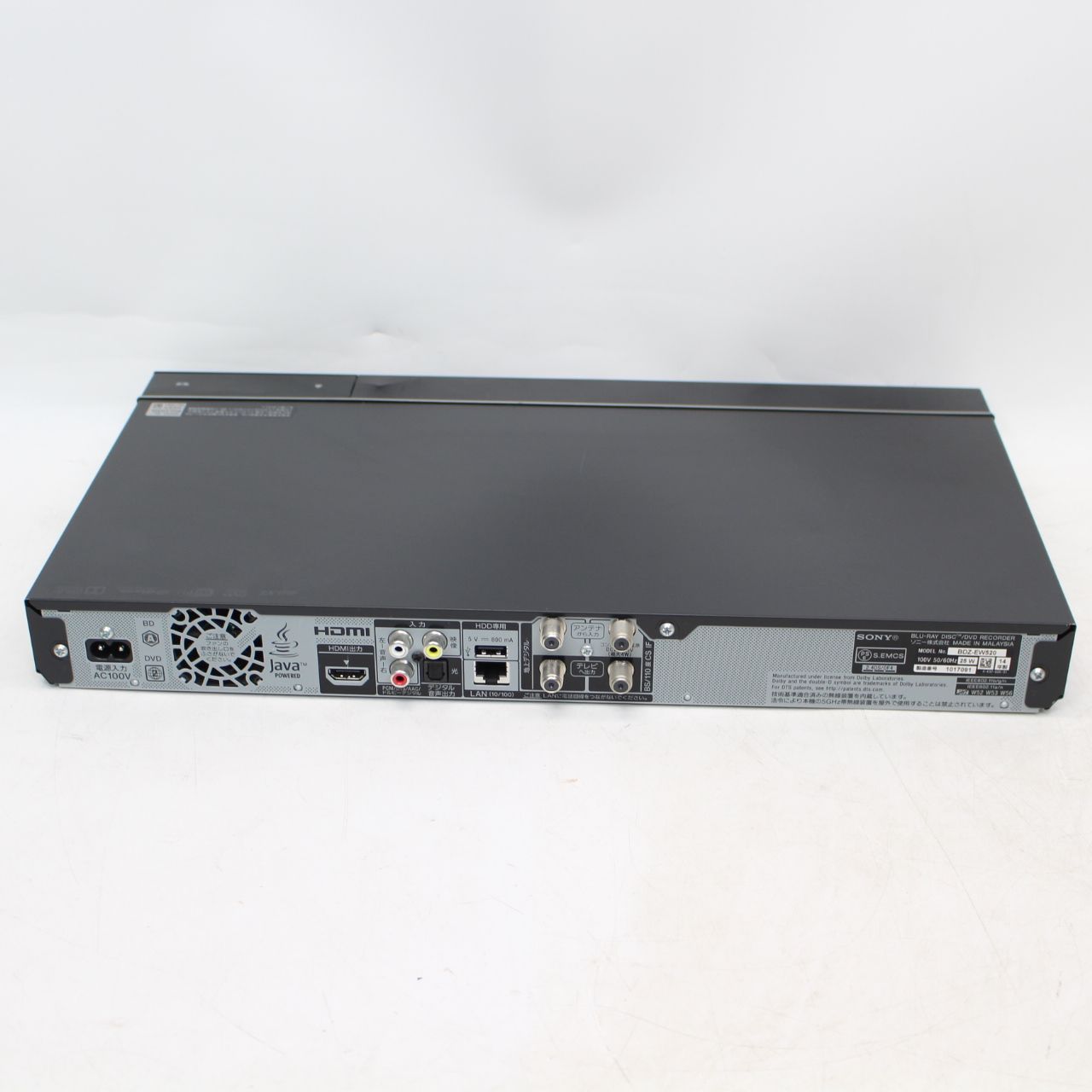 ☆ SONY BDZ-EW520 ブルーレイレコーダー　2014年製 SONY ソニー ブルーレイレコーダー BDZ-EW520 14年製 BDZ-EW1200