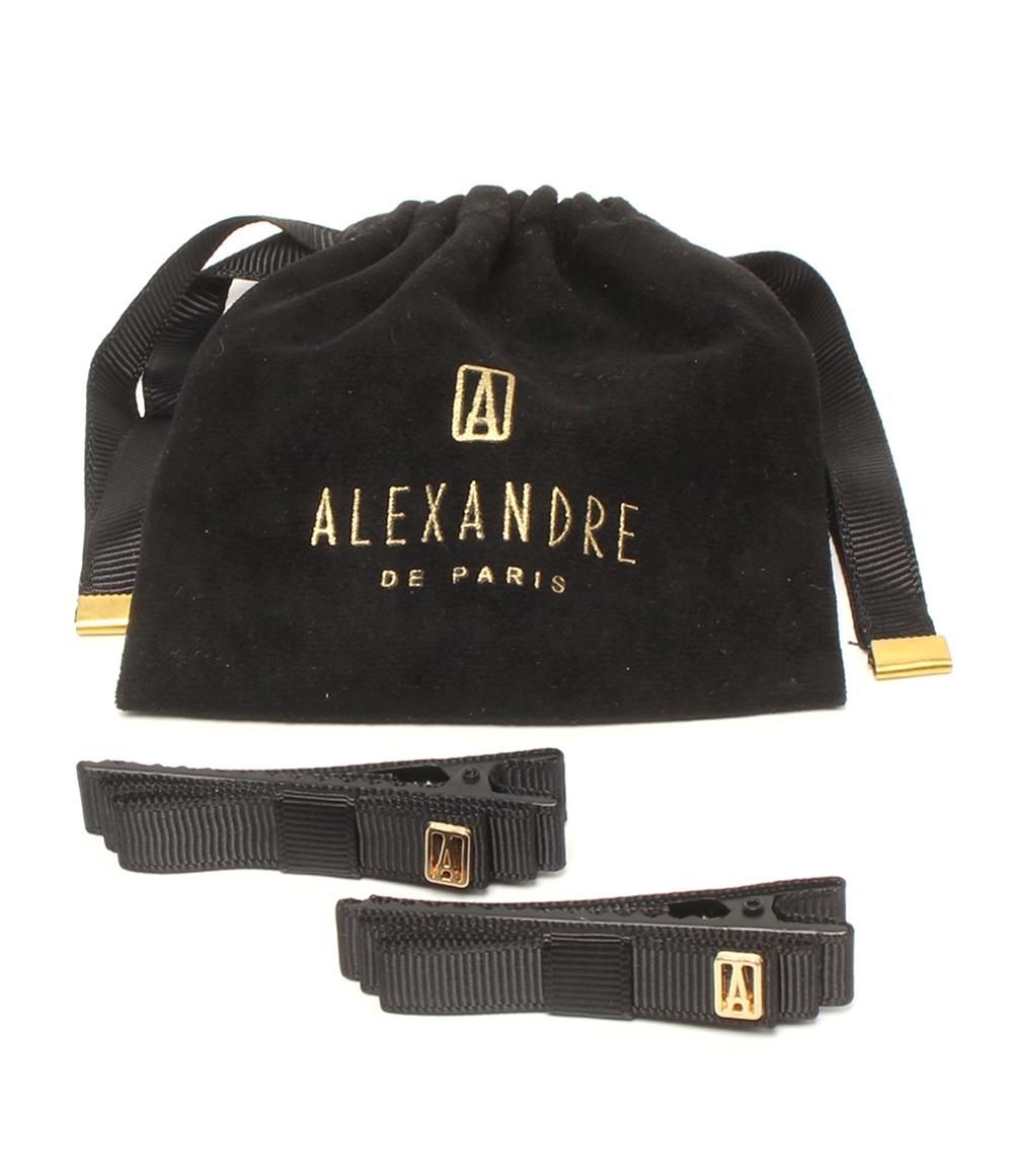 送料無料★極美品★アレクサンドルドゥパリ★リボンクリップ★ ALEXANDRE DE PARIS 【並行輸入品】アレクサンドルドゥパリ