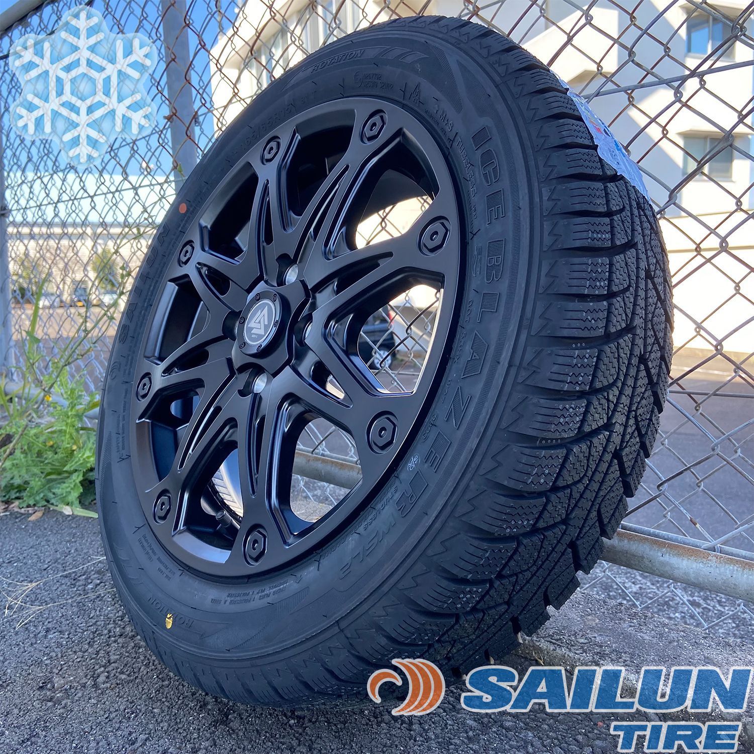 スタッドレス タフト デリカミニ（4WD） タイヤホイール セット