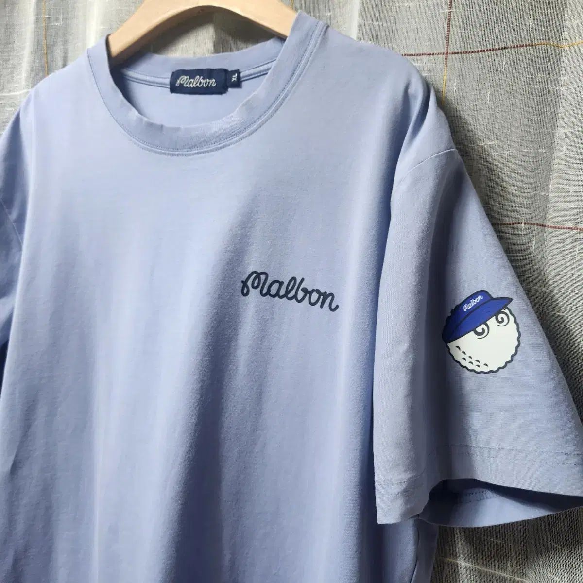 MALBON GOLF(マルボンゴルフ) ゴルフ 半袖 Tシャツ XL ライトブルー
