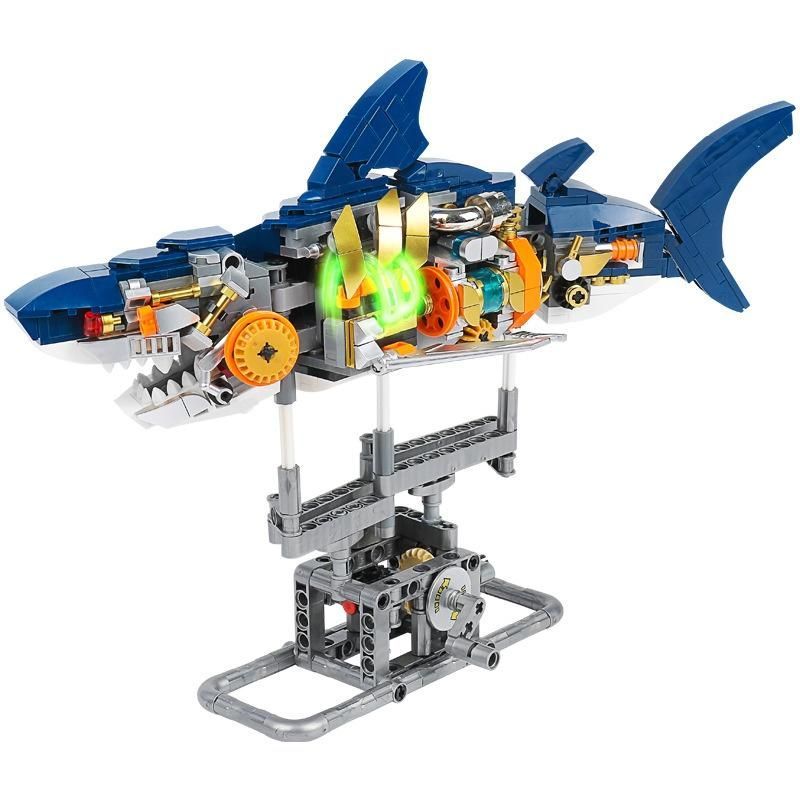 LEGO レゴ互換品 ブロック ニンジャゴームービー ガーマドンのシャークメカ 70656互換 忍者 サメ 潜水艦 知育 手作り おもちゃ子供 男の子ccmwj0825p033