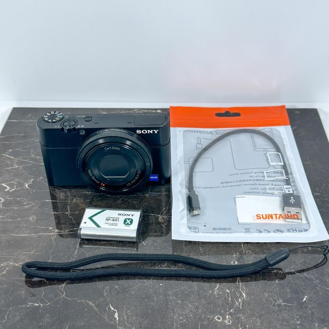 SONY Cyber shot DSC RX 100 ソニー サイバーショット コンデジ デジタルカメラ コンパクトデジカメ カメラ 動作品 大型1 0型センサー 高画質モデル 名機 シリーズ