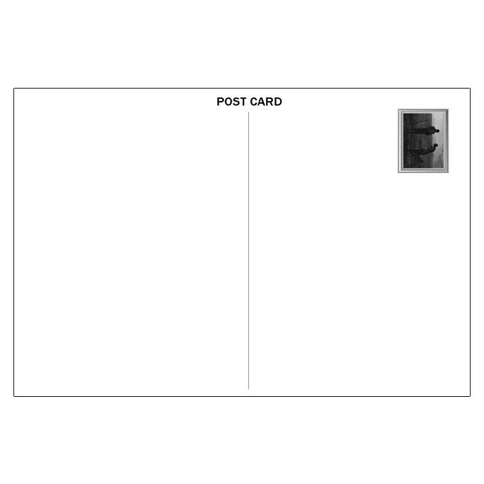 ポストカード　『晩鐘』 ミレー-1