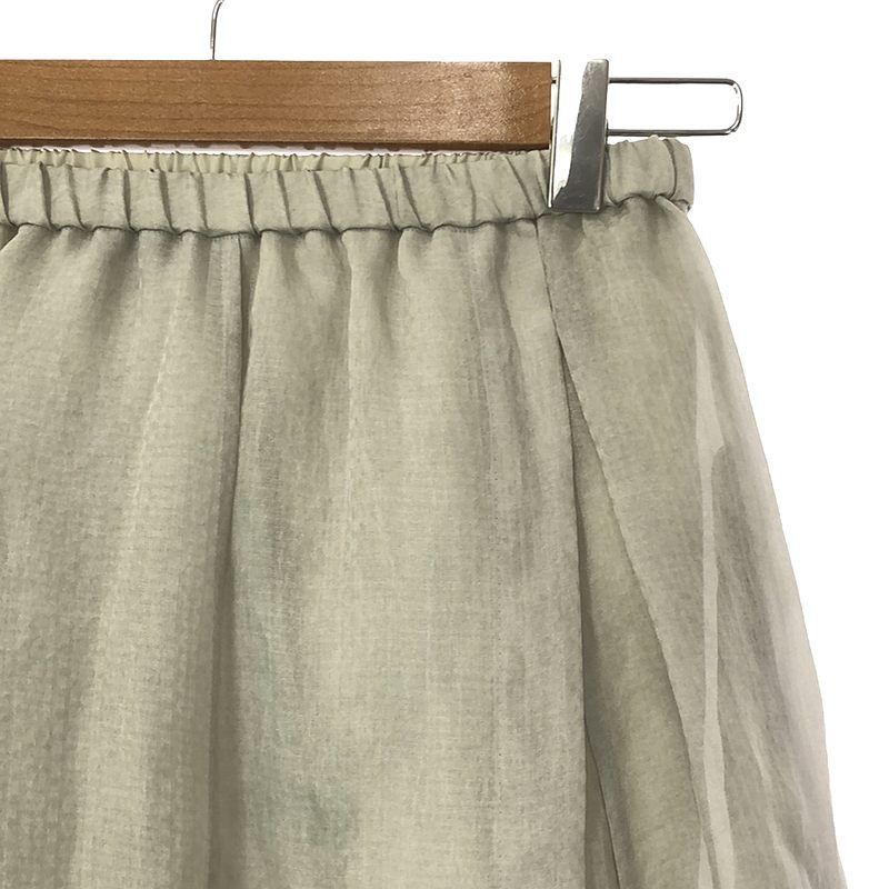 blamink スカート　36 BLAMINK / ブラミンク | シルク ウエストギャザースカート | 36