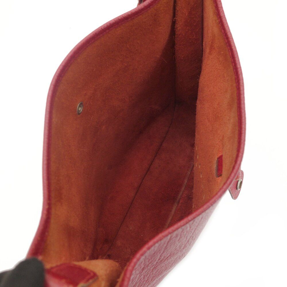 エルメス HERMES エブリン 1 PM ショルダーバッグ トリヨンクレマンス レッド レザー 赤 シルバー金具 R刻印 7-9-445 DECORATOM_COM_BR