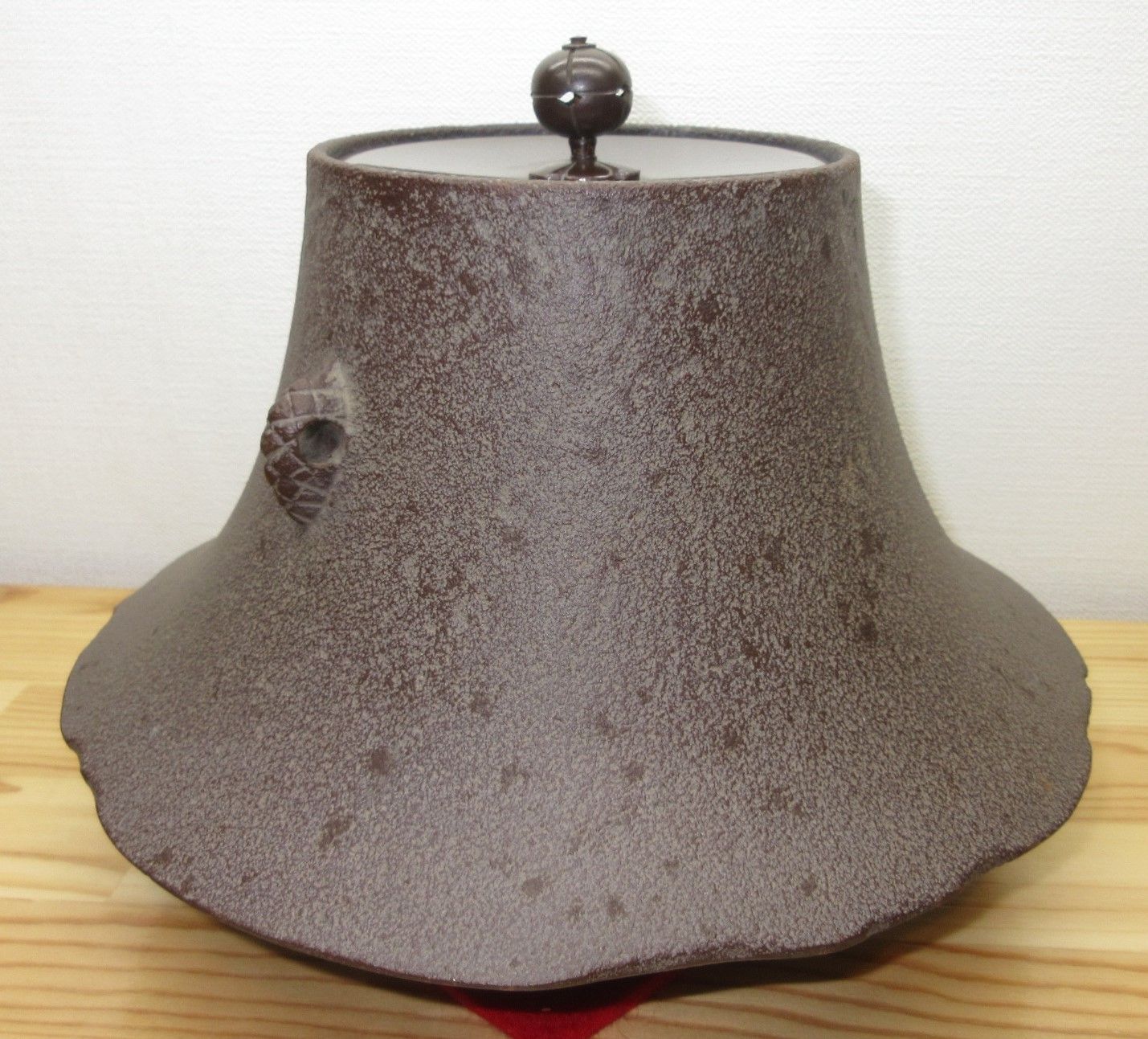 逢絢亭】茶道具 風炉釜 真形釜 羽釜 釜師 大国藤兵衛 共箱入り 茶道具