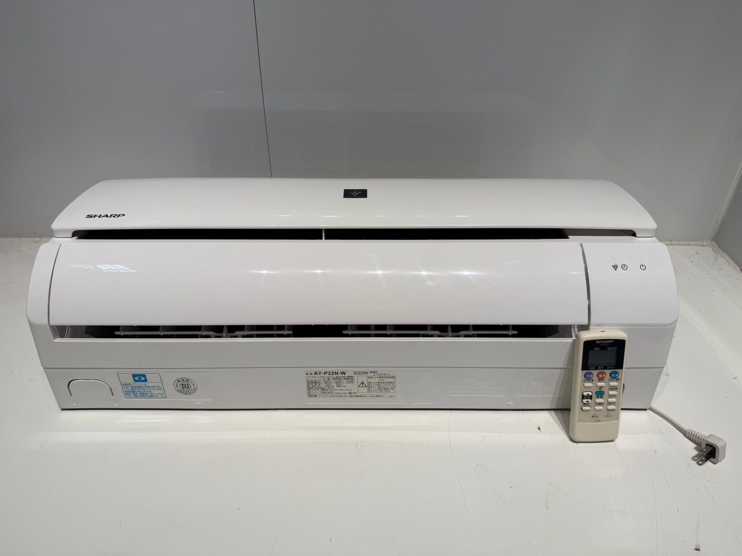 154 SHARP 2022年製エアコン 6～8畳用 分解洗浄済 整備済み - メルカリ