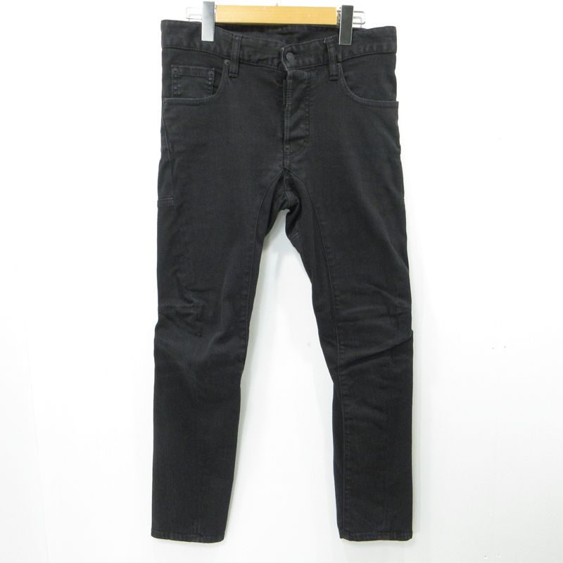 三重本店 DSQUARED2 ディースクエアード ボタンフライデニムパンツ TIDY BIKER JENA デニム タイディー バイカー ジーン S74LB0619 ブラック サイズ 42 108