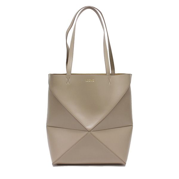 NEW LOEWE パズルフォルド トート Medium サンド◆A657G50X01 口コミ・レビュー｜LOEWE トートバッグ PUZZLE FOLD パズル