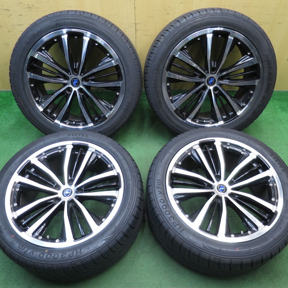 バリ溝 23年 9分 245|45R19 275|40R19 ジーテックス HP3000 vfm AMD AUTO MANIAC DESIGN 19インチ PCD114.3|5H 5053009NJノ