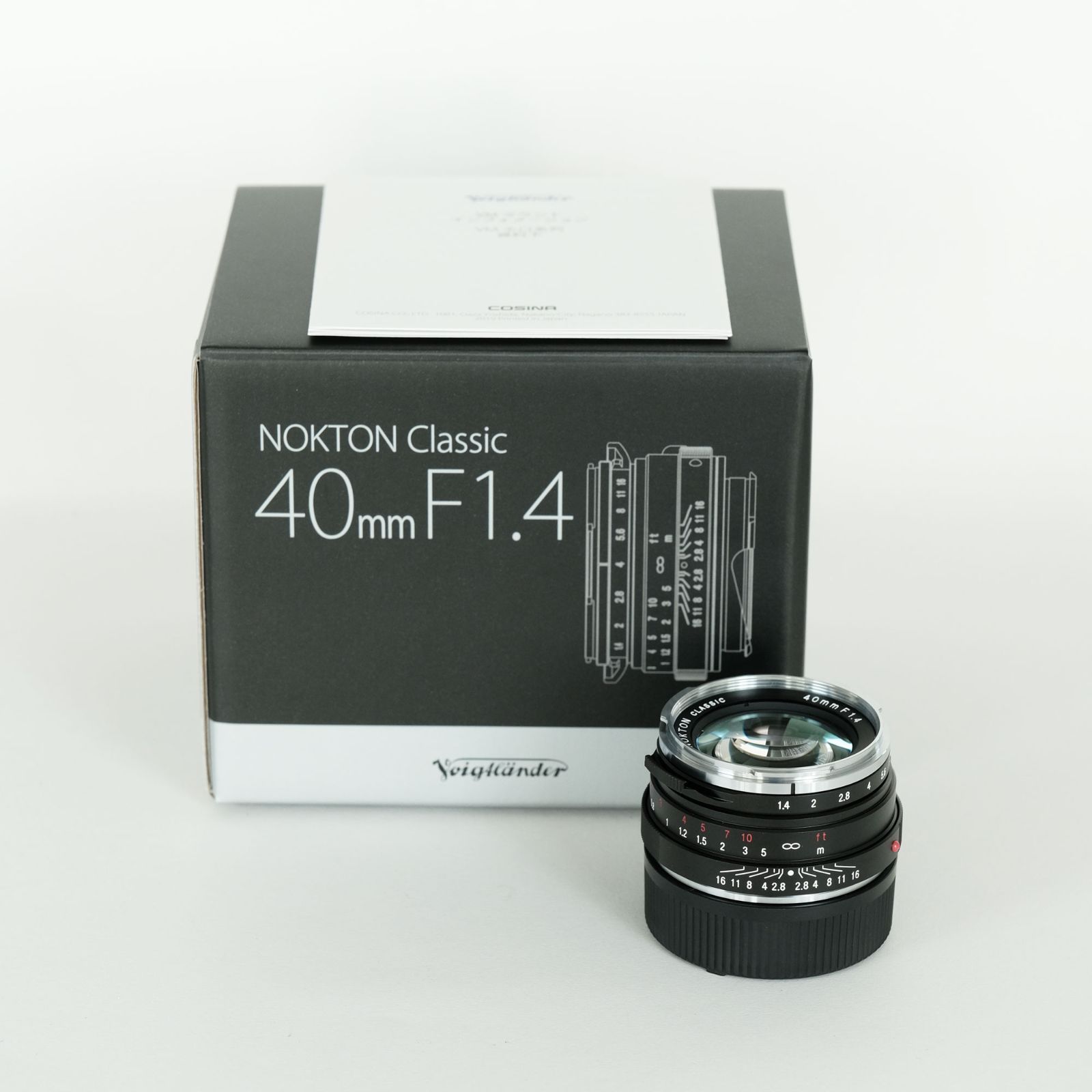Voigtlander NOKTON Classic 40mm F1.4 MC VM ライカM用 | ライカMマウント