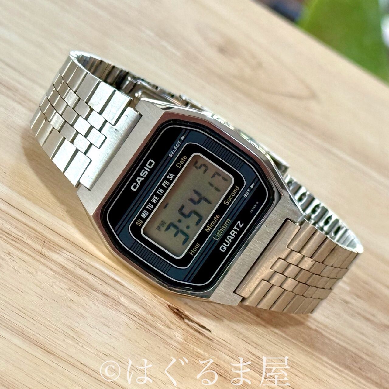 1980年代製造 CASIO ヴィンテージカシオ メンズウォッチ 動作