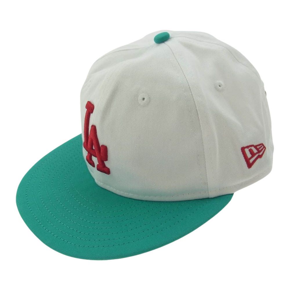 ケボズ KEBOZ EXCLUSIVE NEWERA 9FIFTY STRAPBACK LA ニューエラ 別注 6パネル キャップ ホワイト系【極上美品】【中古】  - メルカリ