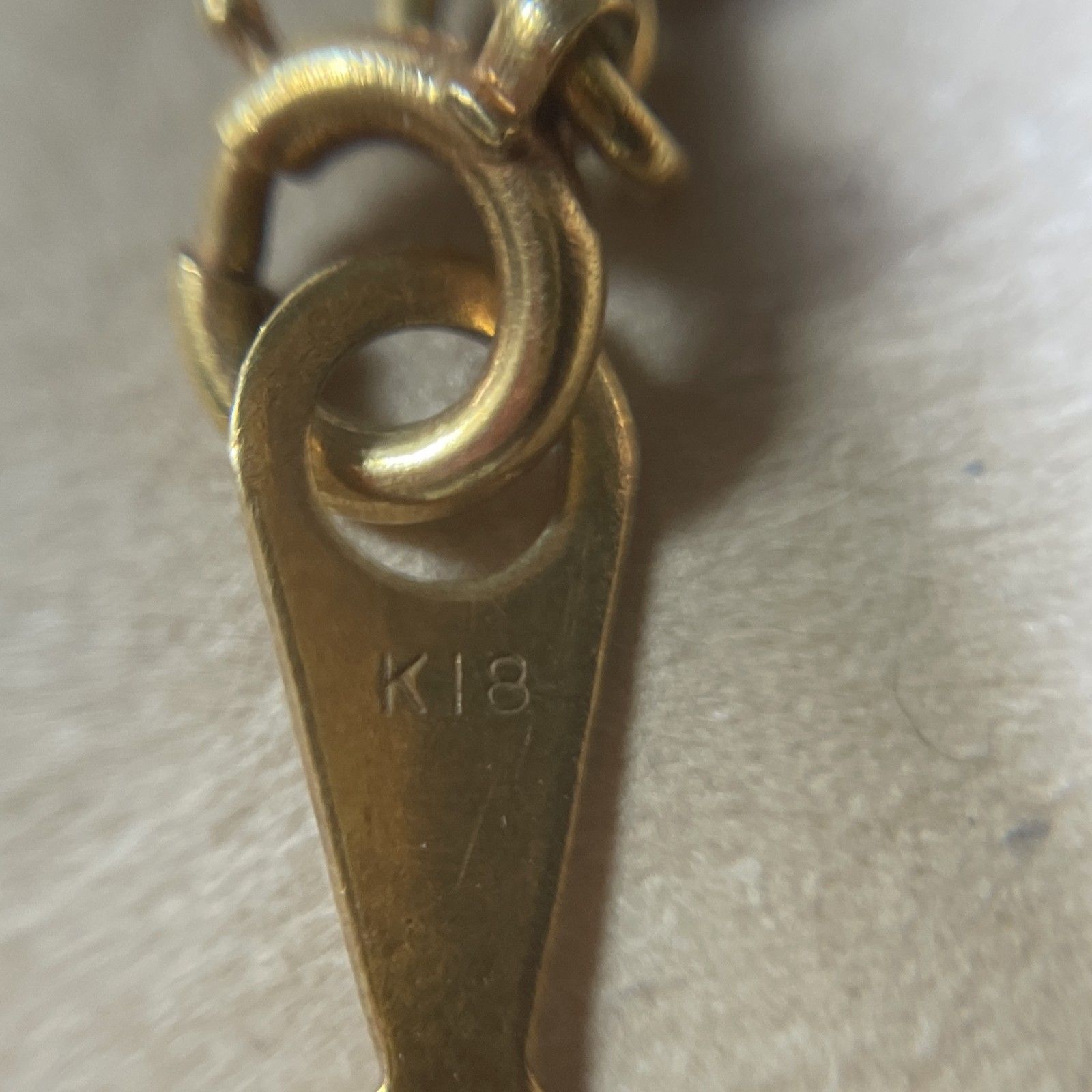 ☆ K18刻印/750刻印 造幣局ホールマーク 18金 ゴールド チェーン