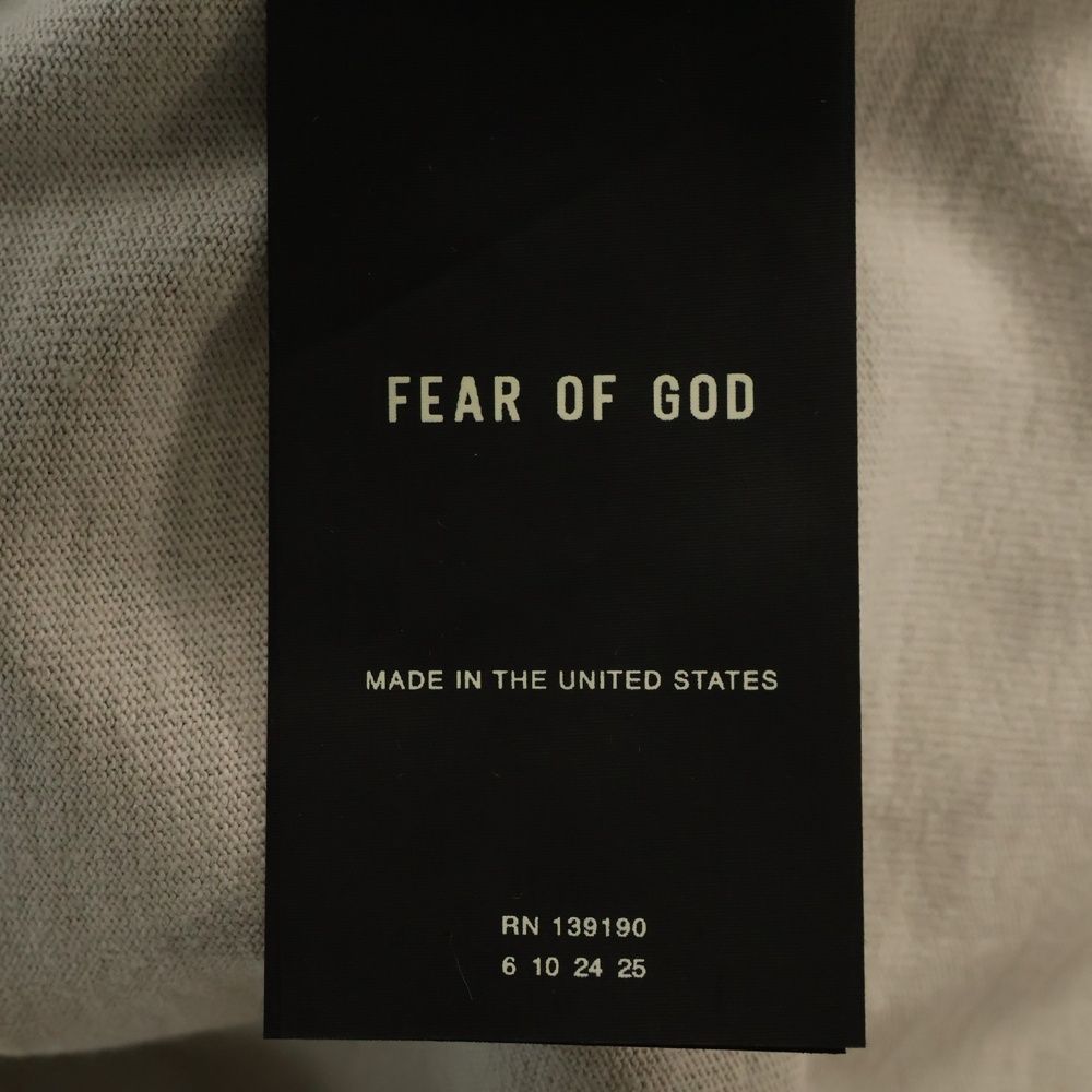 FEAR OF GOD (フィアオブゴッド) Sob Rock Souvenir LS T-Shirt モック