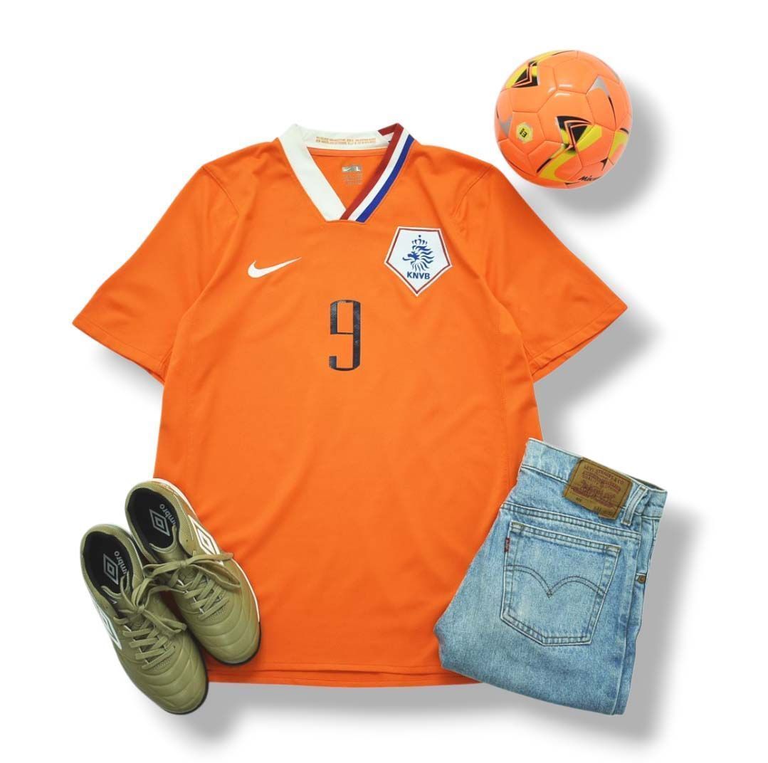 ナイキ NIKE 2008 オランダ代表 1st HOME S／S ユニフォーム