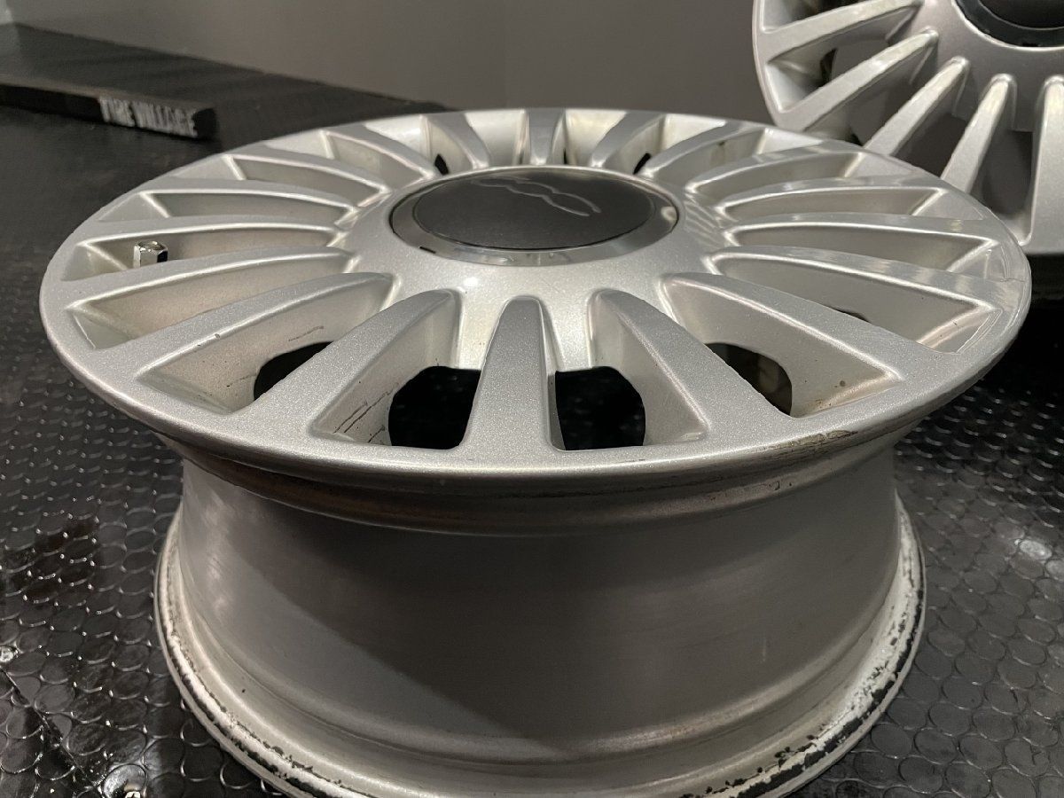 FIAT 500 フィアット 純正ホイール 15インチ 4本 6J4HPCD98+35 