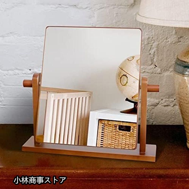 木 化粧鏡