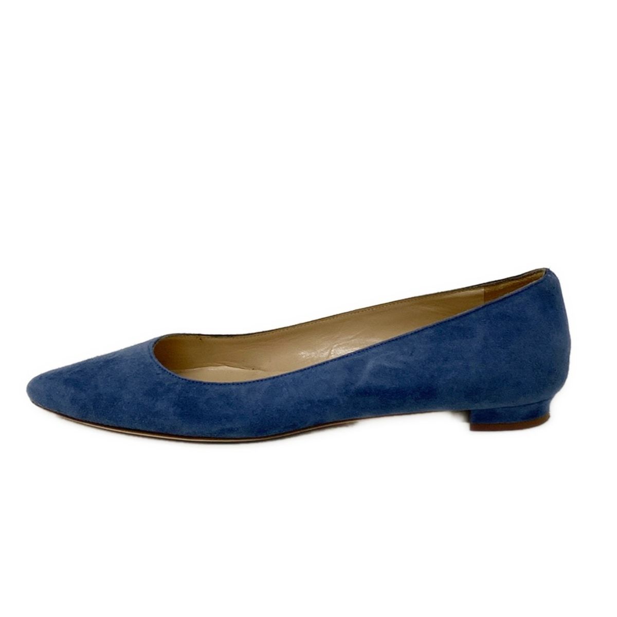 マノロブラニク　フラットシューズ　サイズ表記「39」24.5センチ程度 MANOLO BLAHNIK(マノロブラニク) フラットシューズ 39