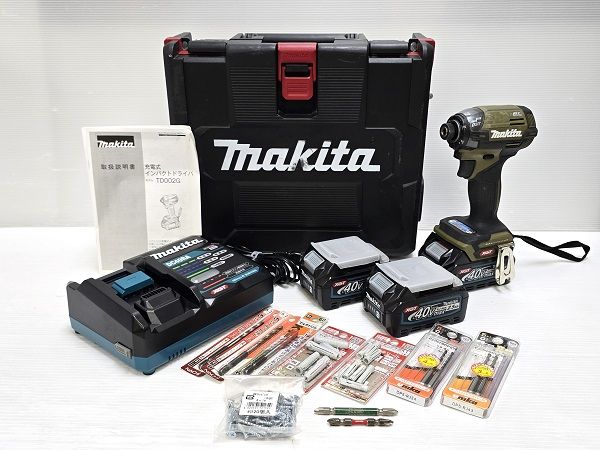 中古品】 マキタ makita 充電式 インパクトドライバ TD002G