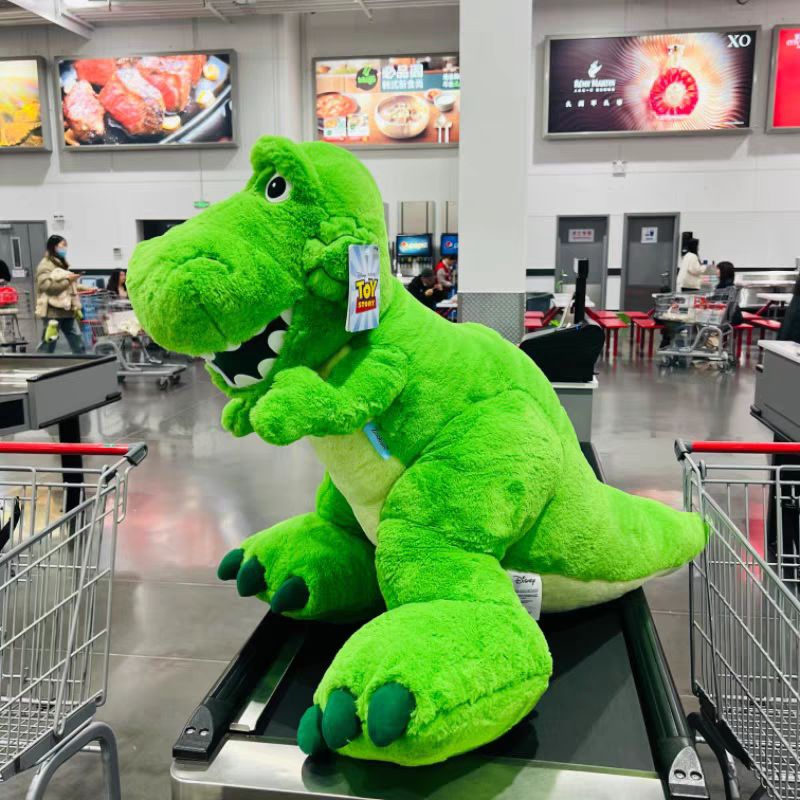 中国Costco ディズニー 正規版 レックス 特大ぬいぐるみ