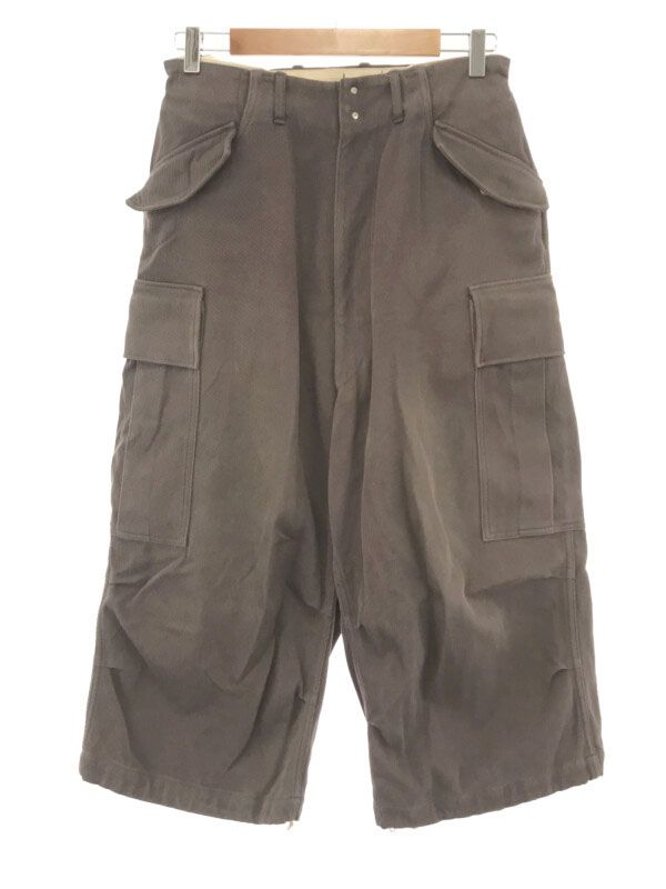 SOUMO ソウモ CARGO TROUSERS カーゴトラウザーズパンツ ブラウン